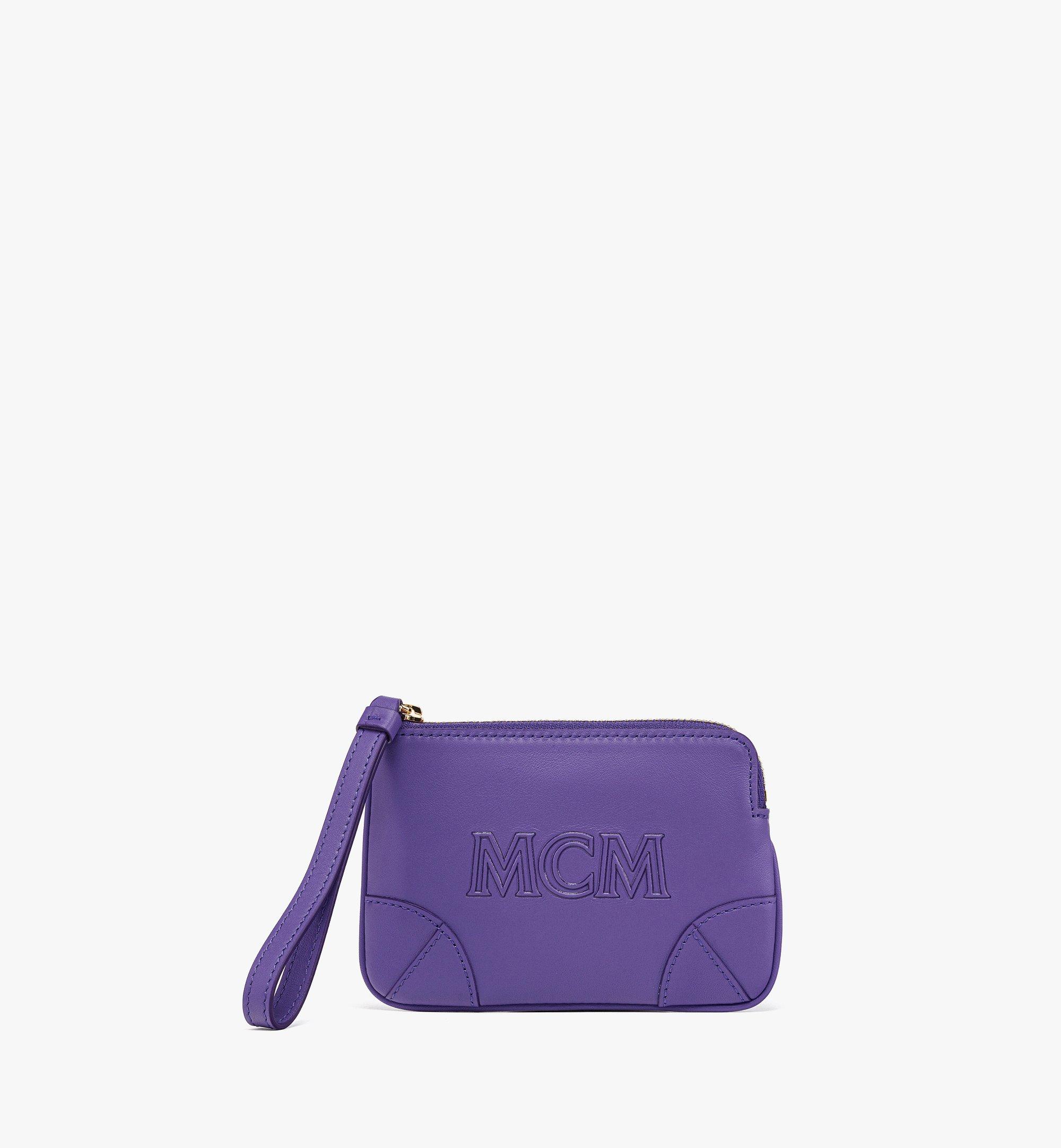 Mcm wristlet store pouch